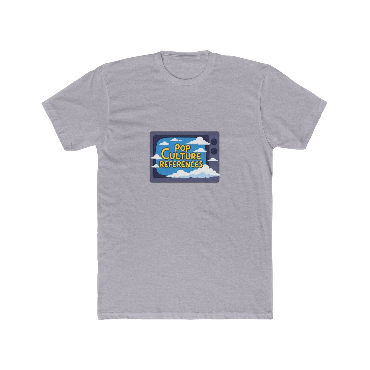 Pop Culture References Simpsons TV T-Shirt - alternate angle 4, merchandise