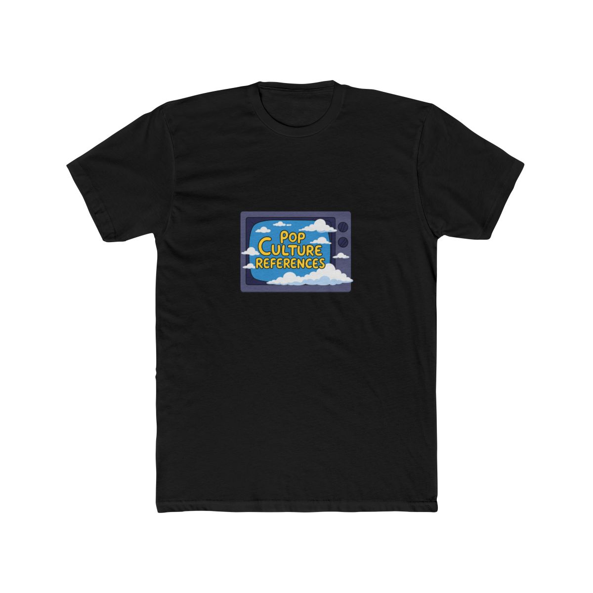 Pop Culture References Simpsons TV T-Shirt