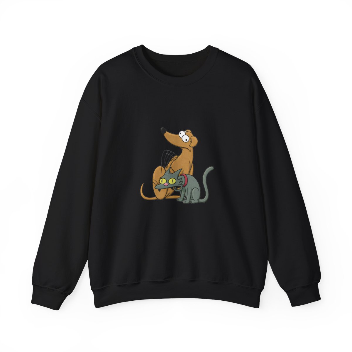 The Simpsons Family Pets Crew T-Shirts