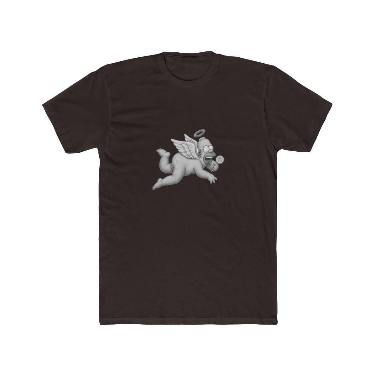 The Simpsons Cherub Homer Big & Tall T Shirt - alternate angle 2, merchandise
