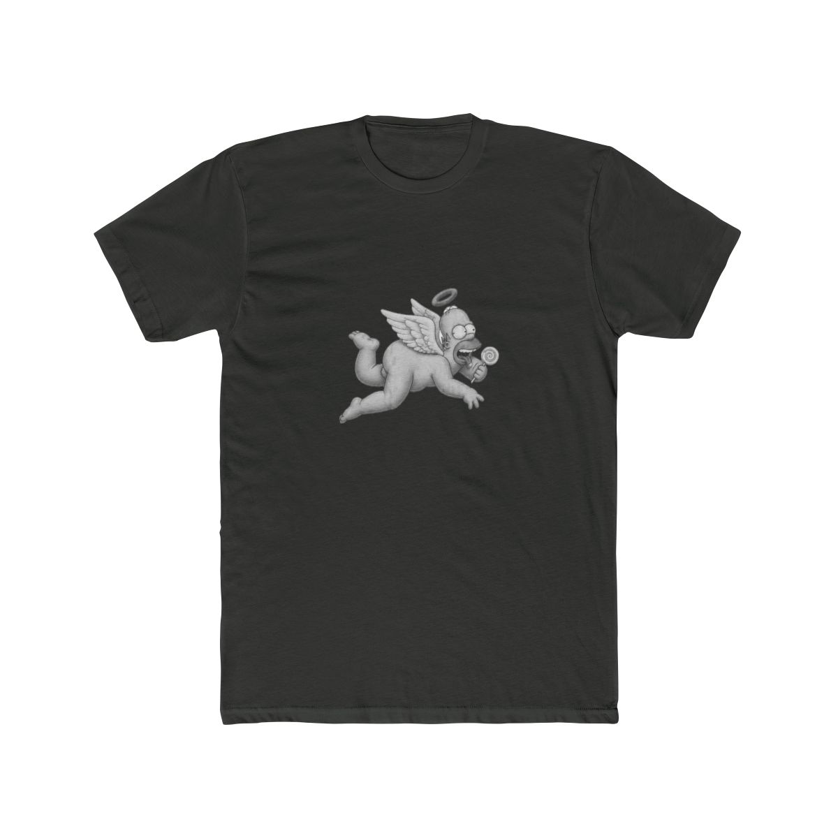 The Simpsons Cherub Homer Big & Tall T Shirt - alternate angle 5, merchandise