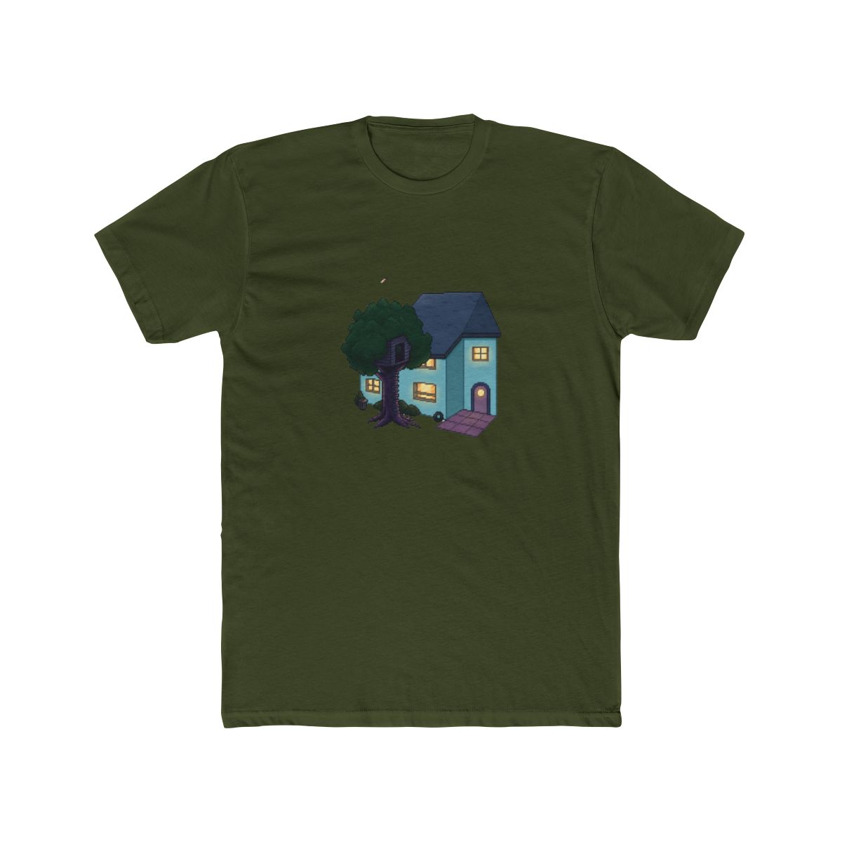 the simpsons treehouse T Shirt - alternate angle 3, merchandise