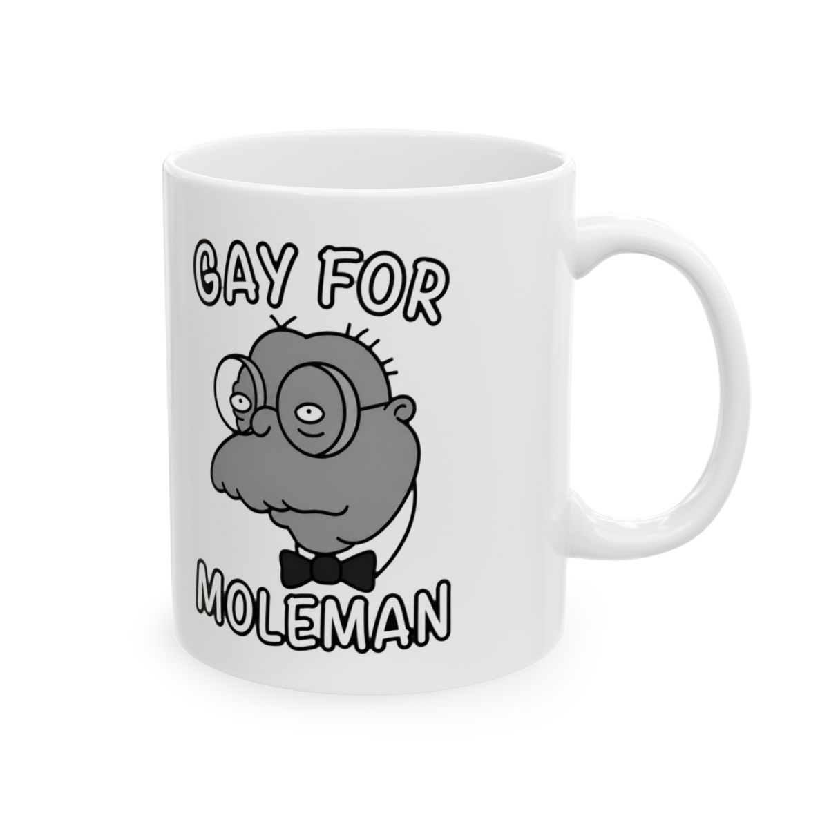 Gay For Moleman Mug | The Simpsons