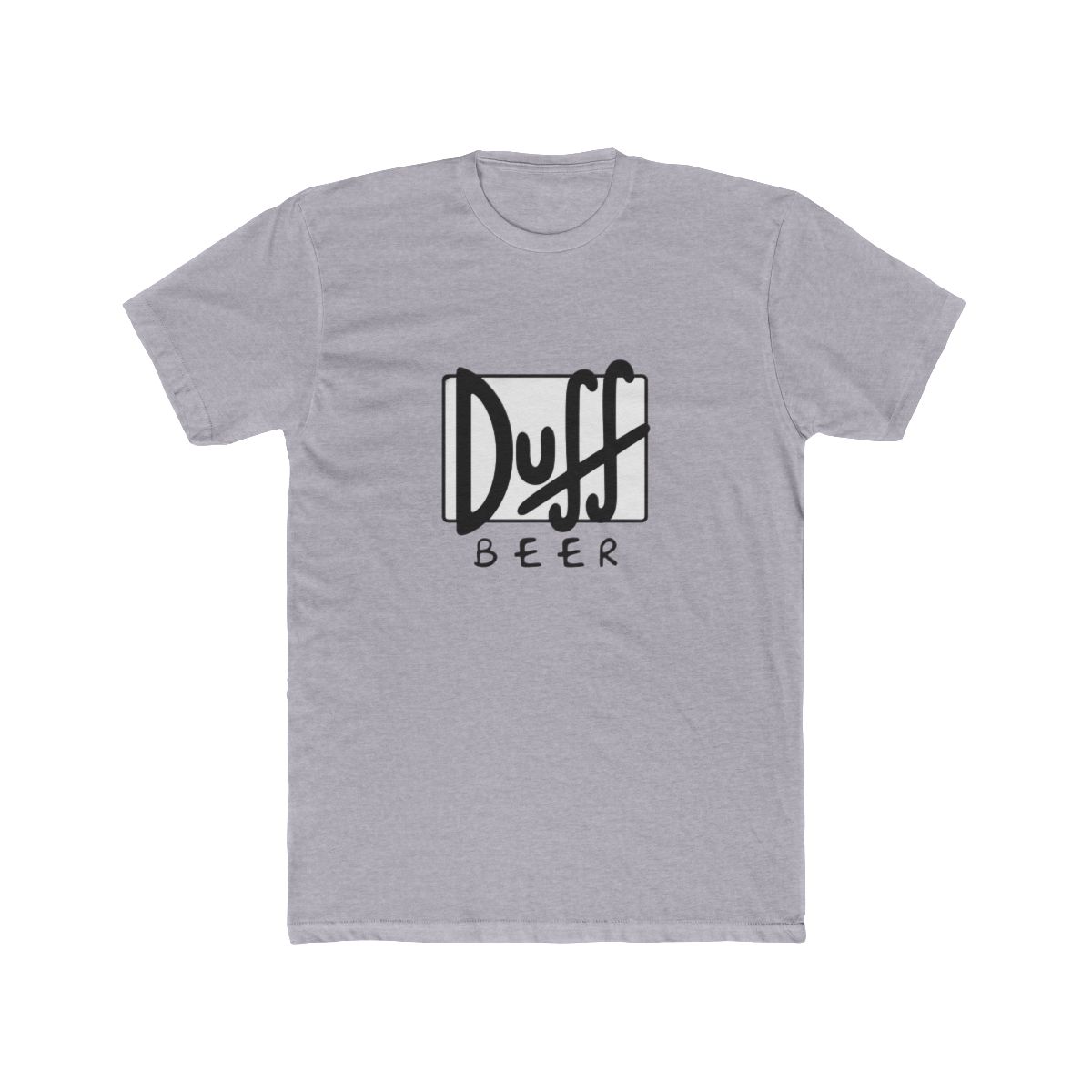 Duff Beer Tee - Simpsons TV Show Fan Shirt, Homer Simpson Beer Shirt, Retro Logo Graphic Tee, Pop Culture Gift | The Simpsons