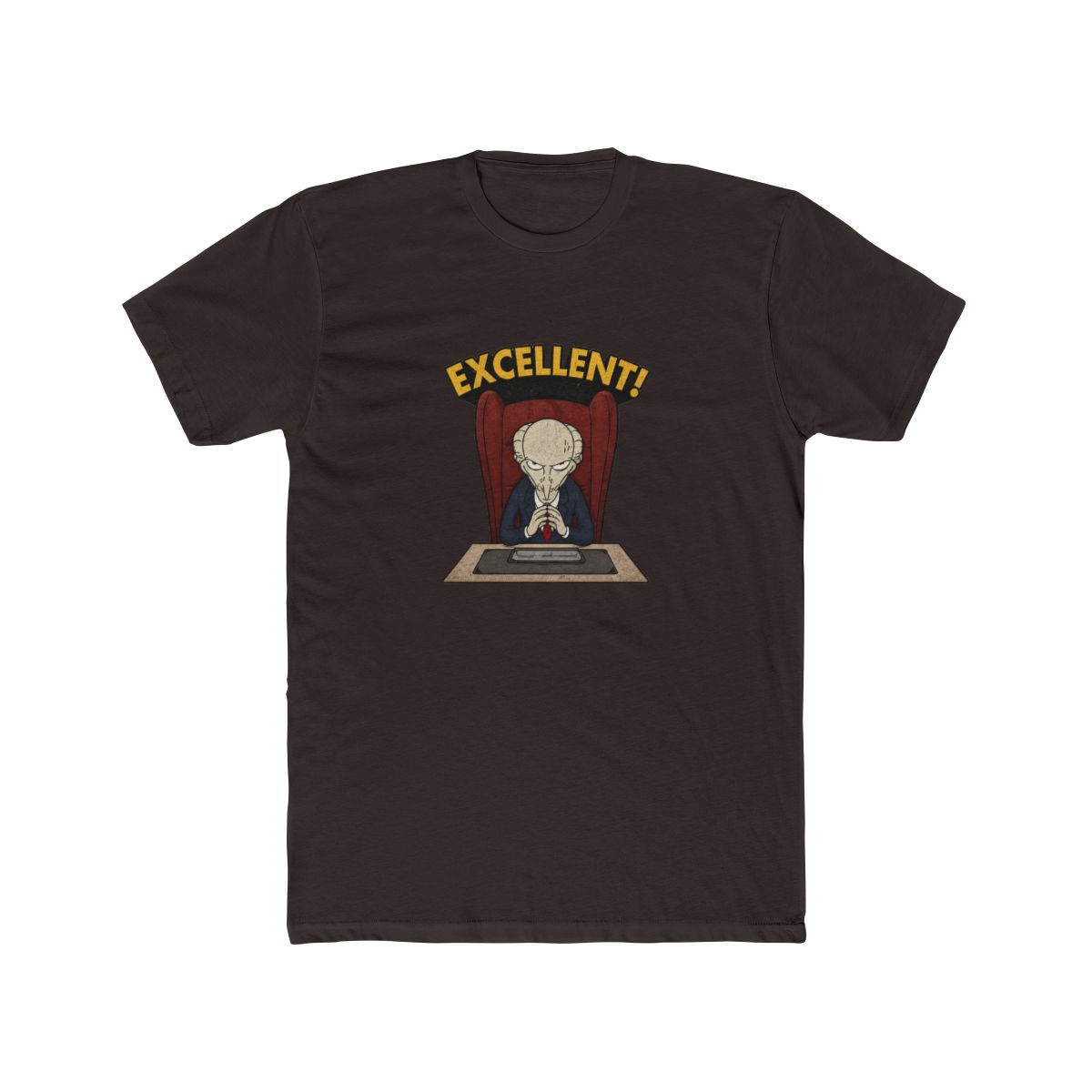 The Simpsons Excellent Burns T Shirt - alternate angle 2, merchandise