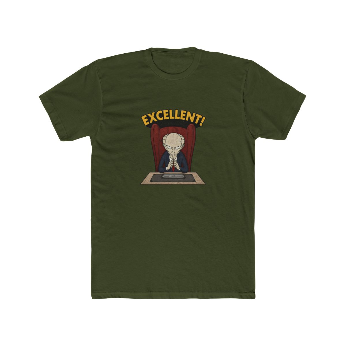 The Simpsons Excellent Burns T Shirt - alternate angle 5, merchandise