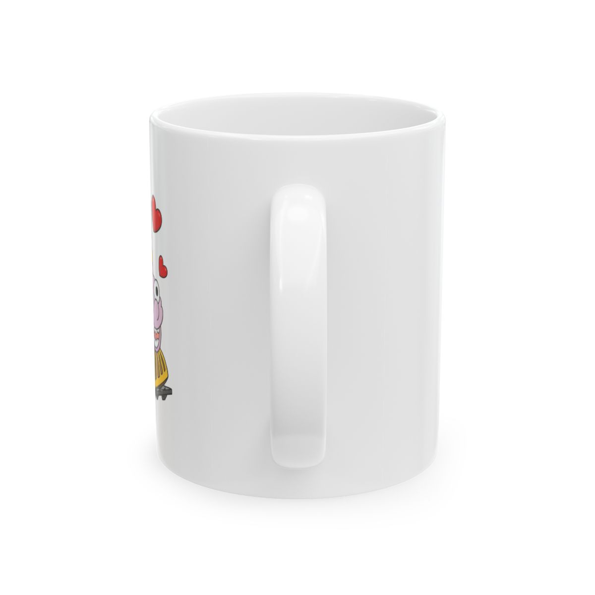 Funny Mugs Design Ceramic Mug - Hilarious Coffee Lover Gift - alternate angle 3, merchandise