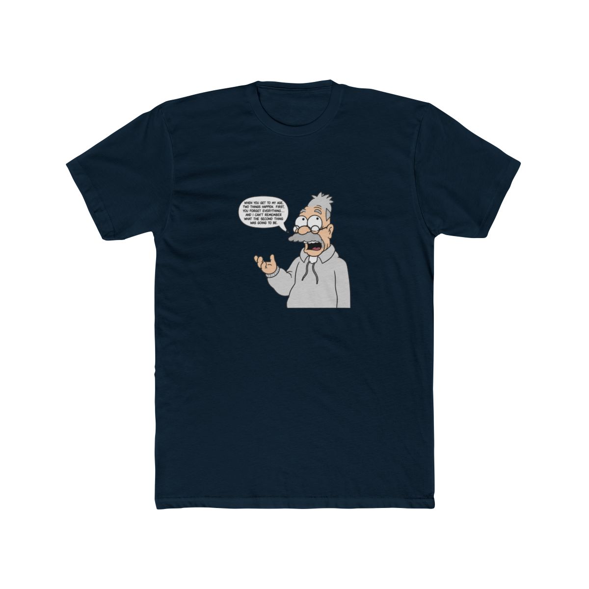 The Simpsons Forever Grandpa T Shirt - alternate angle 5, merchandise