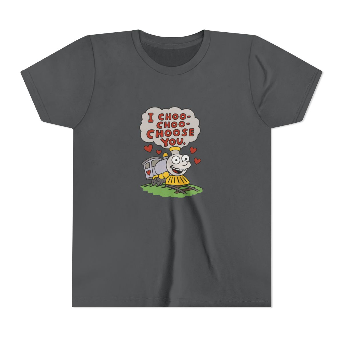 Simpsons Choo-Choose You Tie-Dye Kids T-Shirt - alternate angle 5, merchandise