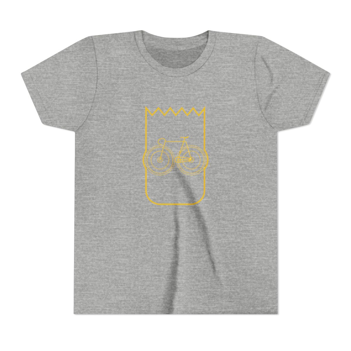 The Simpsons Bart Cycle Kids T Shirt - alternate angle 3, merchandise