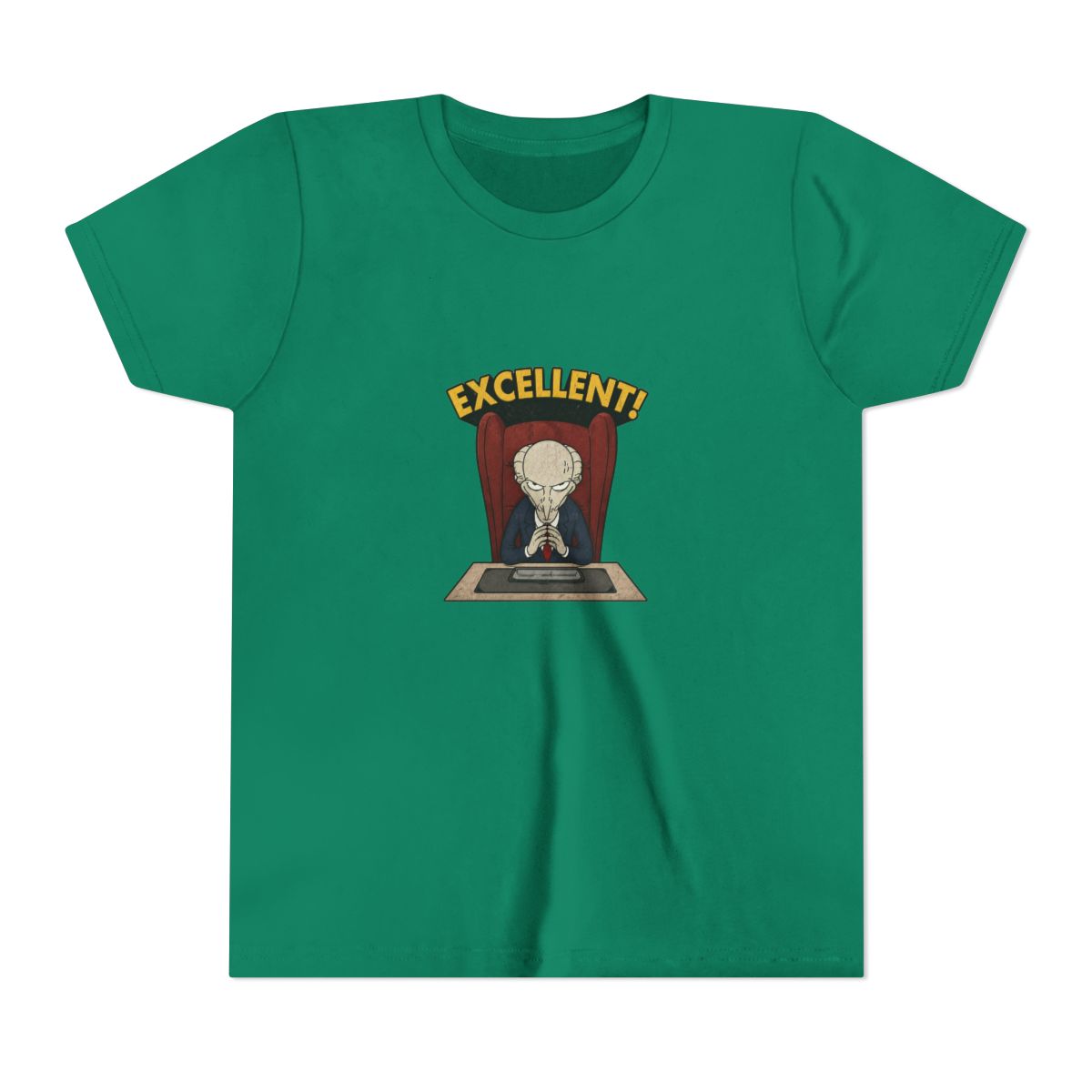 The Simpsons Excellent Burns Kids T Shirt - alternate angle 3, merchandise