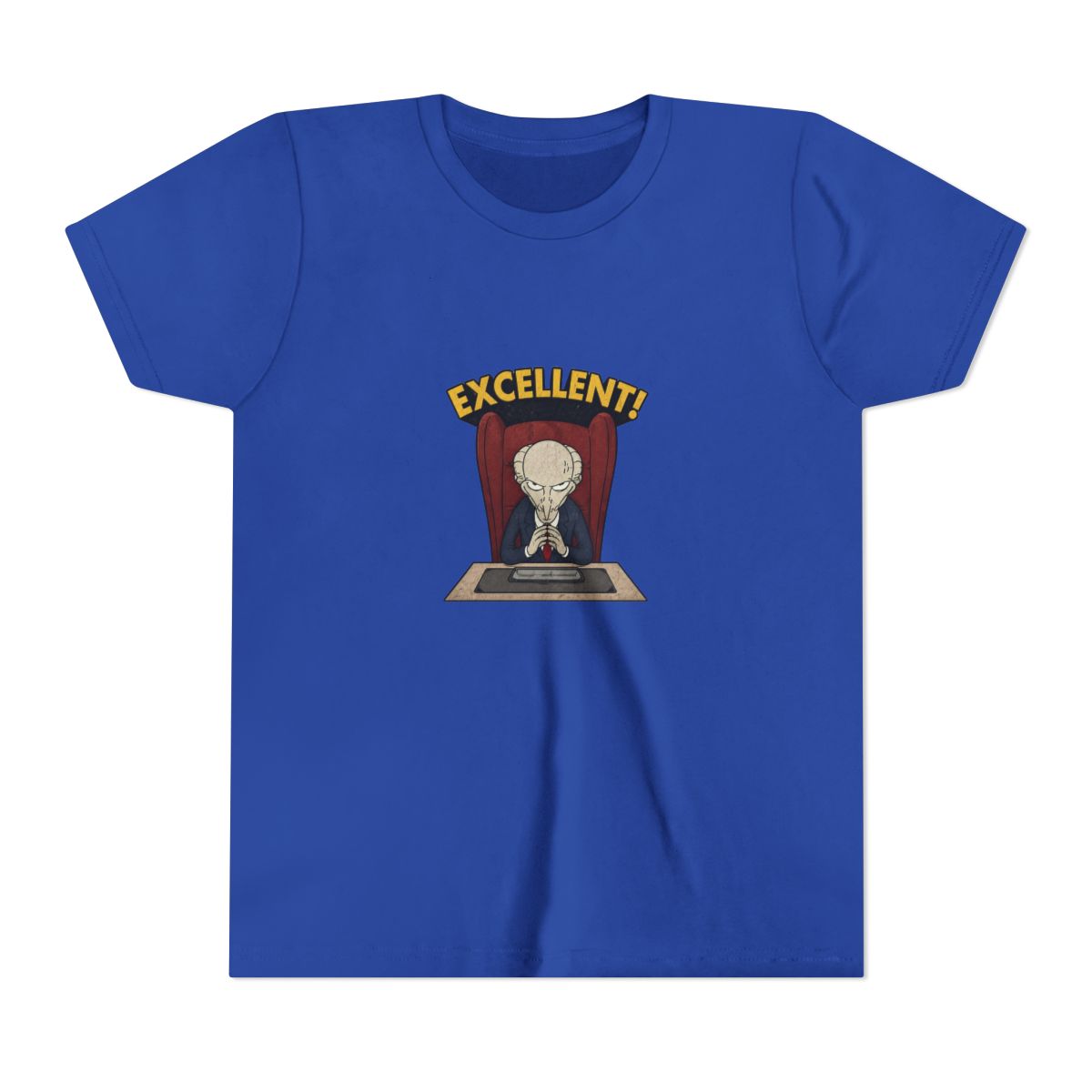 The Simpsons Excellent Burns Kids T Shirt - alternate angle 4, merchandise