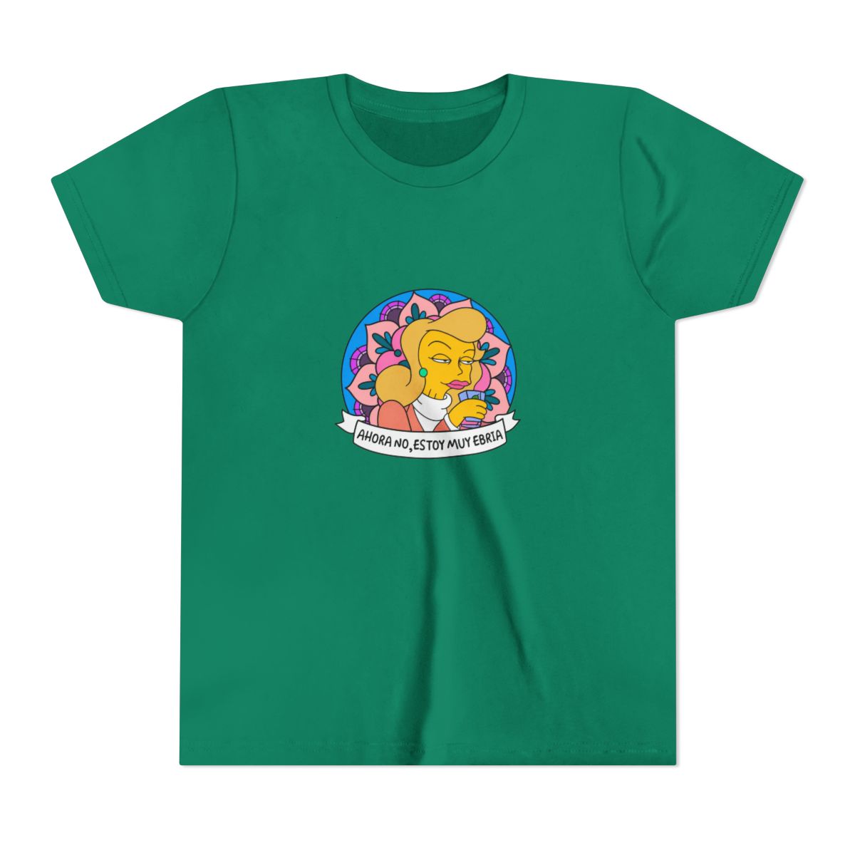 The simpsons Kids T Shirt - alternate angle 2, merchandise