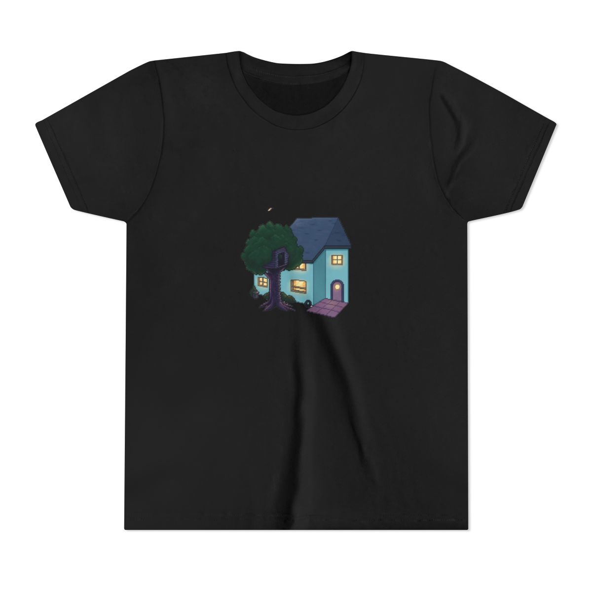 the simpsons treehouse Kids T Shirt - alternate angle 3, merchandise